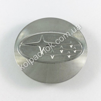Ковпачок на диски Subaru полірування 28821-AJ000 (59мм) (Оригінал)