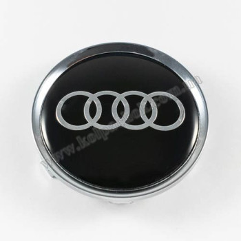 Колпачок Audi черный/белый лого для дисков Rial Alutec N32 (64мм) Колпачок Audi черный/белый лого для дисков Rial Alutec N32 (64мм)