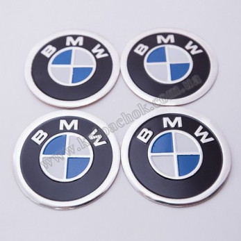 Наклейки для ковпачків на диски BMW (60мм) Наклейки для ковпачків на диски BMW (60мм)