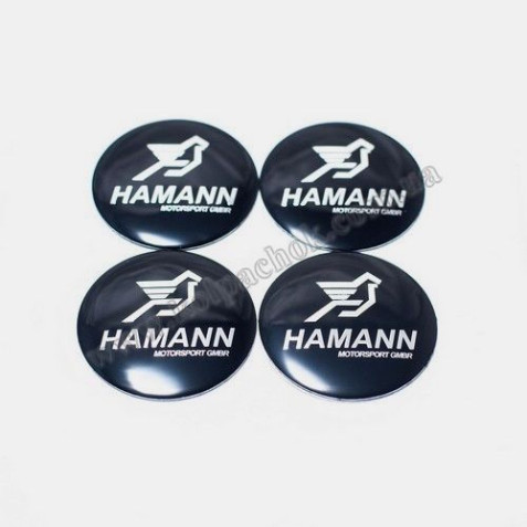 Наклейки для ковпачків на диски BMW Hamann (60мм)