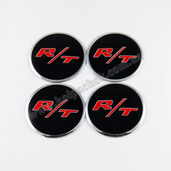Наклейки для ковпачків на диски Dodge R/T (56мм)