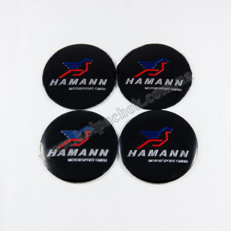 Наклейки для колпачков на диски HAMANN (56мм)