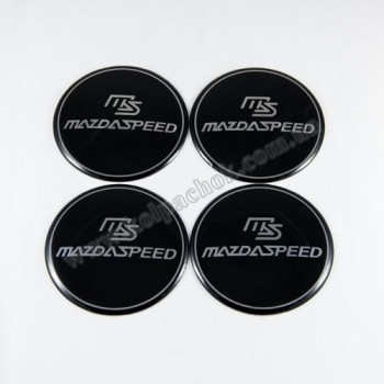Наклейки для колпачков на диски Mazda Speed (65мм) Наклейки для колпачков на диски Mazda Speed (65мм)