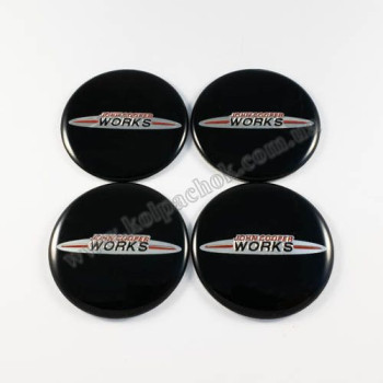 Наклейки для колпачков на диски MINI John Cooper Works (52мм)