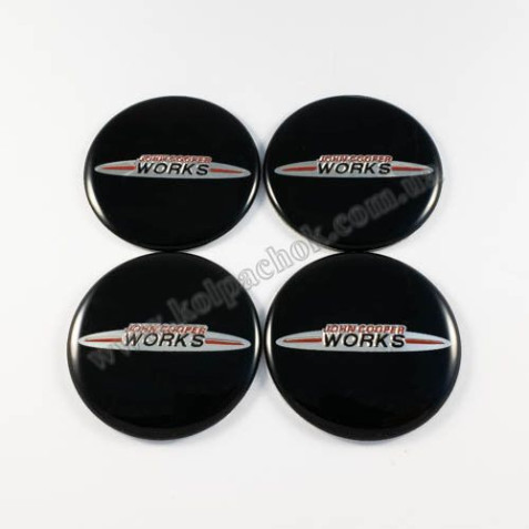 Наклейки для дисків MINI John Cooper Works (52мм)