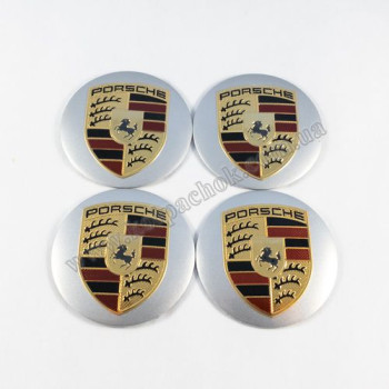 Наклейки для ковпачків на диски Porsche срібло/кольоровий лого (60мм) Наклейки для ковпачків на диски Porsche срібло/кольоровий лого (60мм)