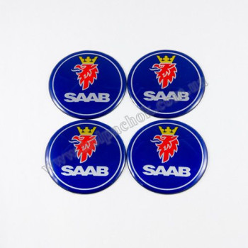 Наклейки для ковпачків на диски SAAB (65мм) Наклейки для ковпачків на диски SAAB (65мм)
