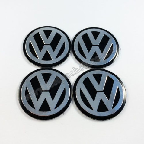 Наклейки для ковпачків на диски VolksWagen (40мм)