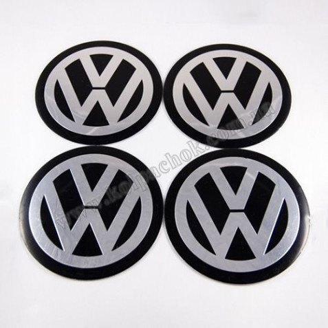 Наклейки для ковпачків на диски VolksWagen (120мм)