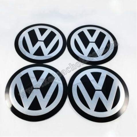 Наклейки для ковпачків на диски VolksWagen (130мм)