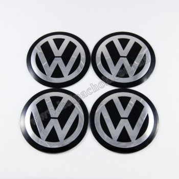 Наклейки для ковпачків на диски VolksWagen (74мм)