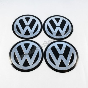 Наклейки для ковпачків на диски VolksWagen (80мм)