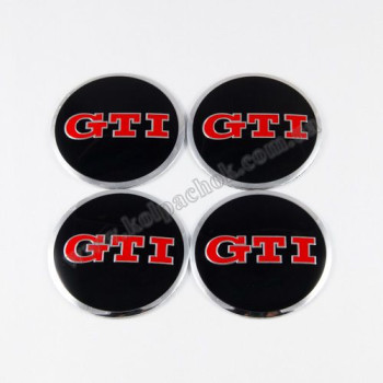 Наклейки для ковпачків на диски VolksWagen GTI (56мм) Наклейки для ковпачків на диски VolksWagen GTI (56мм)