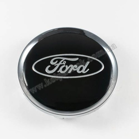 Ковпачок Ford чорний для дисків Rial Alutec N32 (64мм)