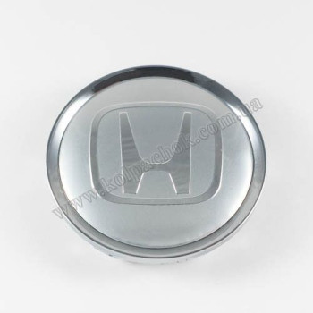 Ковпачок Honda срібло/хром лого для дисків Rial Alutec N32 (64мм) Ковпачок Honda срібло/хром лого для дисків Rial Alutec N32 (64мм)