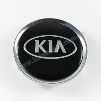 Ковпачок KIA чорний/білий лого для дисків Rial Alutec N32 (64мм) Ковпачок KIA чорний/білий лого для дисків Rial Alutec N32 (64мм)