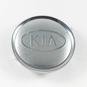 Ковпачок KIA срібло/хром лого для дисків Rial Alutec N32 (64мм) Ковпачок KIA срібло/хром лого для дисків Rial Alutec N32 (64мм)