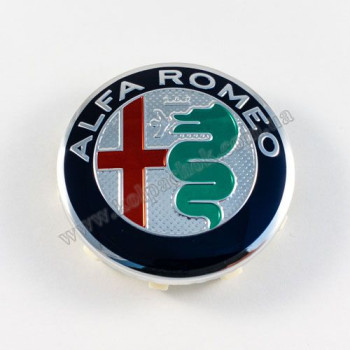 Колпачок на диски Alfa Romeo хром кант 50501564 (58-60мм) Колпачок на диски Alfa Romeo хром кант 50501564 (58-60мм)