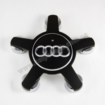 Колпачок на диски Audi 4F0601165N черный мат (звезда) Колпачок на диски Audi 4F0601165N черный мат (звезда)