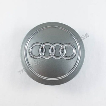 Колпачок Audi серый/хром для Porsche дисков (76мм)