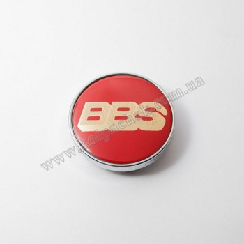Ковпачок на диски BBS червоний/золотий лого (60мм) Ковпачок на диски BBS червоний/золотий лого (60мм)