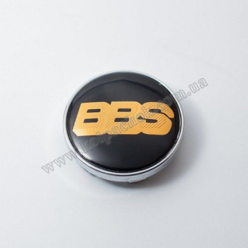 Ковпачок на диски BBS золотий лого (60мм) Ковпачок на диски BBS золотий лого (60мм)