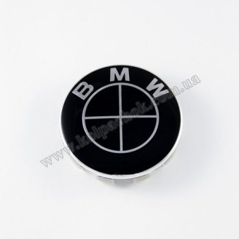 Колпачок на диски BMW черный 36136783536 (68мм) Колпачок на диски BMW черный 36136783536 (68мм)