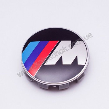 Колпачок на диски BMW "M" (68мм) Колпачок на диски BMW "M" (68мм)