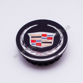 Ковпачок на диски Cadillac чорний (67мм)
