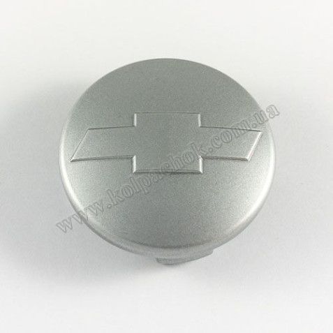 Ковпачок на диски Chevrolet срібло (61мм)