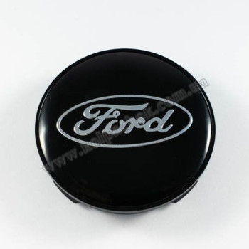 Ковпачок Ford чорний/хром лого для дисків MAK (60мм)