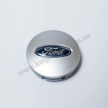 Колпачок на диски Ford серебро BB53-1A096-RA / 3F23-1A096-DC (66мм) Колпачок на диски Ford серебро BB53-1A096-RA / 3F23-1A096-DC (66мм)