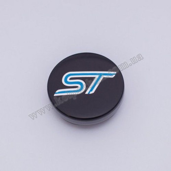 Колпачок на диски Ford ST синий 6M211003AA (54мм) Колпачок на диски Ford ST синий 6M211003AA (54мм)