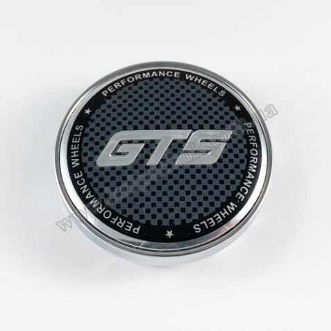 Ковпачок на диски GTS карбон (56-60мм)