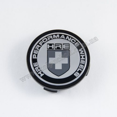 Ковпачок на диски HRE чорний (69мм)