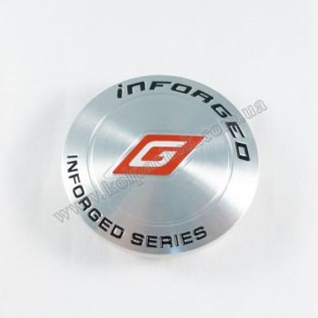 Колпачок на диски Inforged серебро (60-65мм) Колпачок на диски Inforged серебро (60-65мм)
