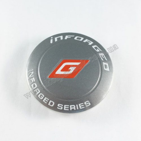 Ковпачок на диски Inforged графіт (60-65мм)