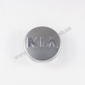 Ковпачок на диски KIA графіт/хром лого 52960-1Y200 (58мм)