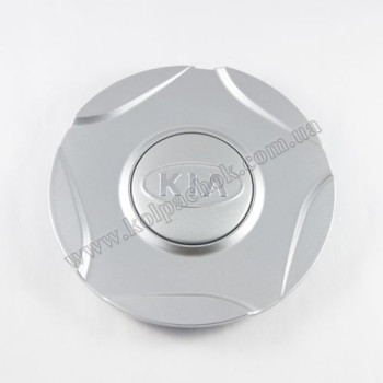 Ковпачок на диски KIA срібло/хром лого (138мм) Ковпачок на диски KIA срібло/хром лого (138мм)