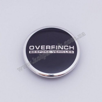 Колпачок на диски Land Rover OVERFINCH черный (62мм)
