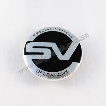 Колпачок на диски Land Rover SV черный (62мм) Колпачок на диски Land Rover SV черный (62мм)
