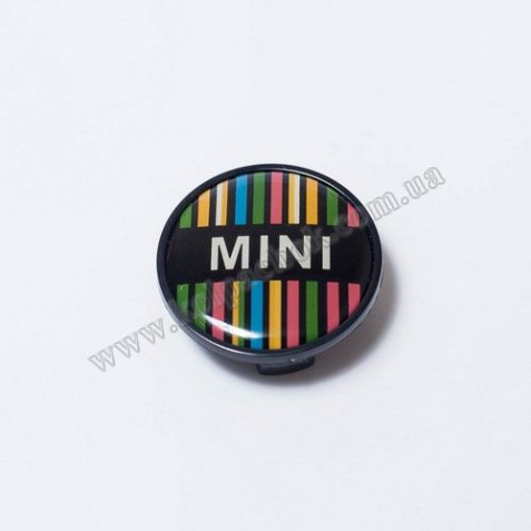 Ковпачок на диски MINI кольоровий лого (54мм)