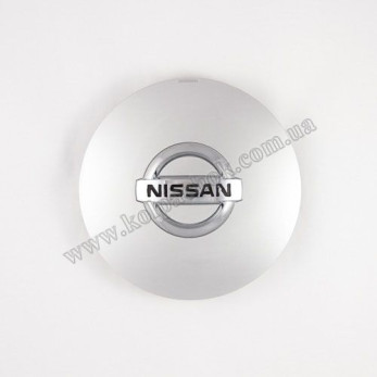 Колпачок на диски Nissan серебро/хром лого (147мм) Колпачок на диски Nissan серебро/хром лого (147мм)