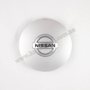 Колпачок на диски Nissan серебро/хром лого (147мм) Колпачок на диски Nissan серебро/хром лого (147мм)