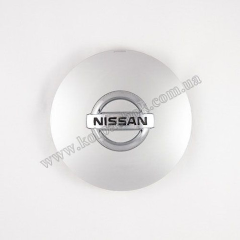 Ковпачок на диски Nissan срібло/хром лого (147мм)
