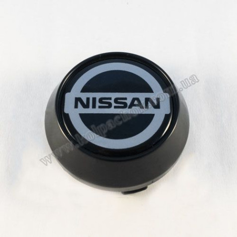 Ковпачок на диски Nissan конус/чорний (56-60мм)