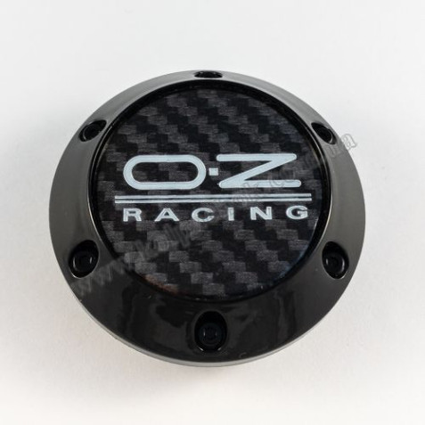 Ковпачок на диски OZ Racing конус/болти/чорний (56-64мм)
