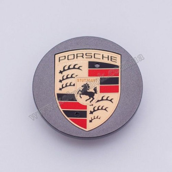 Колпачок на диски Porsche графит/цветной лого 95B601150A (65мм) Колпачок на диски Porsche графит/цветной лого 95B601150A (65мм)