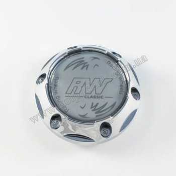 Колпачок на диски RW конус/хром/болты 241K64 (56-64мм) Колпачок на диски RW конус/хром/болты 241K64 (56-64мм)