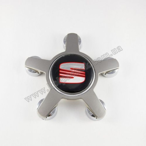 Ковпачок Seat на диски Audi 4F0601165N (зірка)